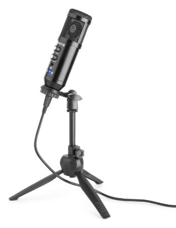 VONYX CM320B Studio Mikrofon z USB Black with Echo