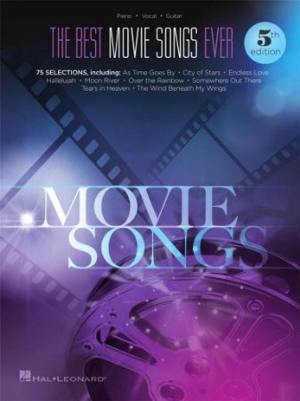THE BEST MOVIE SONGS EVER 5TH EDITION PVG (PIANO,VOCAL,GUITAR)
