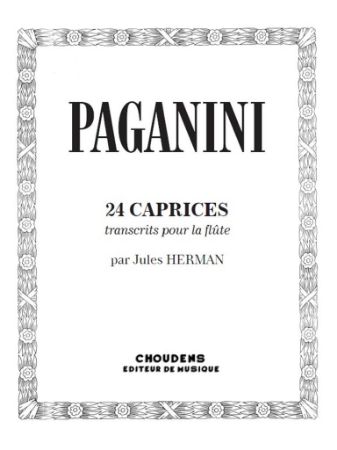 PAGANINI:24 CAPRICES POUR LA FLUTE