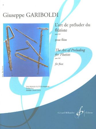 GARIBOLDI:THE ART OF PRELUDING FOR FLUTISTS OP.149 FOR FLUTE