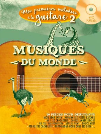 WALLON:MES PREMIERES MELODIES A LA GUITARE 2 +CD