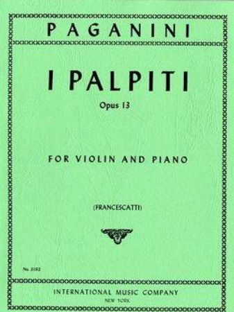 PAGANINI: I PALPITI OP.13 VIOLINE AND PIANO