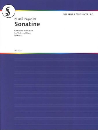 PAGANINI:SONATINE FOR VIOLIN AND PIANO