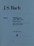 BACH J:VIOLINKONZERT/VIOLIN CONCERTO  E-DUR BWV 1042 VIOLIN AND PIANO