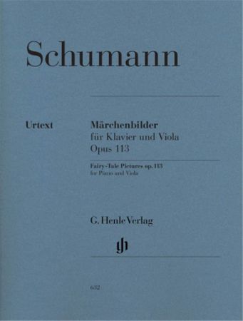 SCHUMANN:MARCHENBILDER/FAIRY TALE PICTURES OP.113  VIOLA AND PIANO