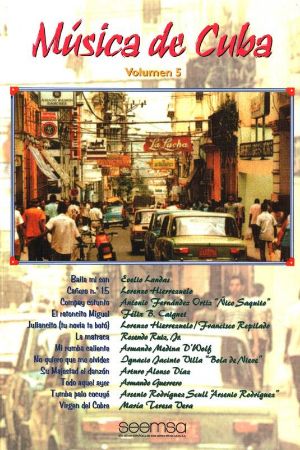 MUSICA DE CUBA VOL.5/PIANO & VOCAL