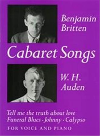 BRITTEN:CABARET SONGS VOCAL AND PIANO