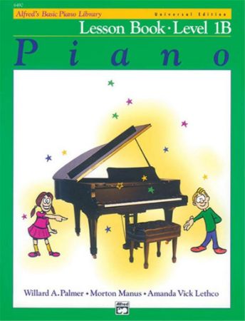 ALFRED'S BASIC PIANO LIBRARY LESSON 1B PIANO +CD