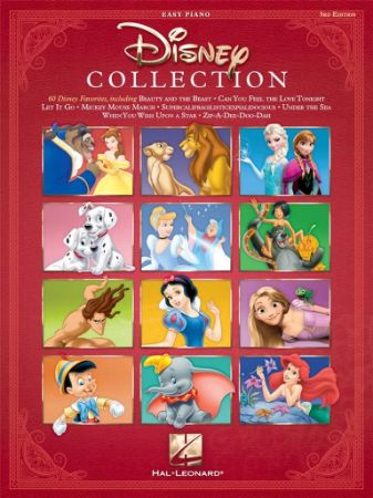 THE DISNEY COLLECTION 3RD EDITION  EASY PIANO