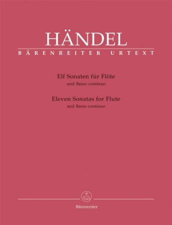 HANDEL: ELEVEN  SONATAS FOR FLUTE