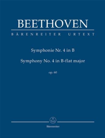 BEETHOVEN:SYMPHONY N0.4 OP.60 ,STUDY SCORE