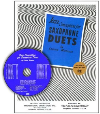 NIEHAUS:JAZZ CONCEPTION FOR SAXOPHONE DUETS +CD