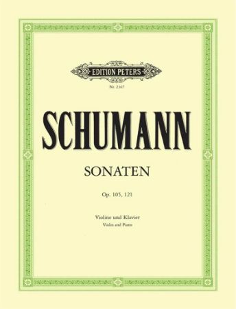 SCHUMANN:SONATEN C.D.OP.105,121 VIOLIN AND PIANO