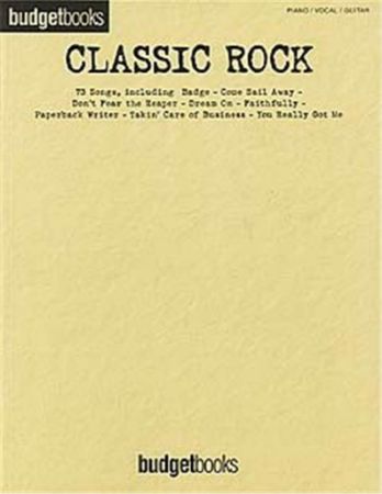 CLASSIC ROCK BUDGET BOOKS PVG