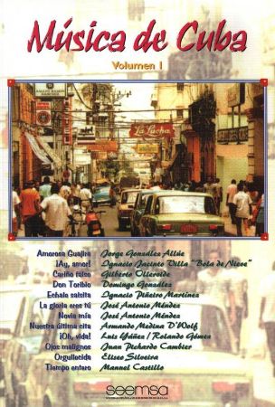 MUSICA DE CUBA VOL.1 PIANO/VOCAL/GUITAR CHORDS