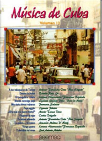 MUSICA DE CUBA VOL.12  PIANO/VOCAL/GUITAR CHORDS