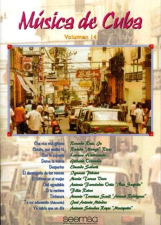 MUSICA DE CUBA VOL.14  PIANO/VOCAL/GUITAR CHORDS