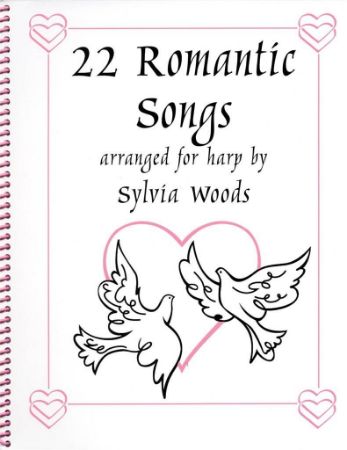WOODS:22 ROMANTIC SONGS FOR HARP