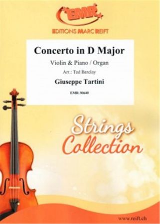 TARTINI:CONCERTO IN D MAJOR VIOLIN & PIANO