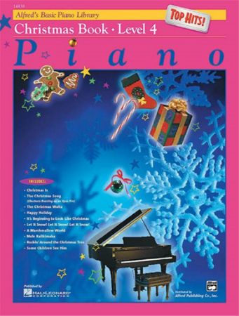 ALFRED'S BASIC PIANO LIBRARY CHRISTMAS BOOK LEVEL 4