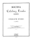 BOCHSA:50 (CINQUANTE) ETUDES OP.34, VOL.2 HARP