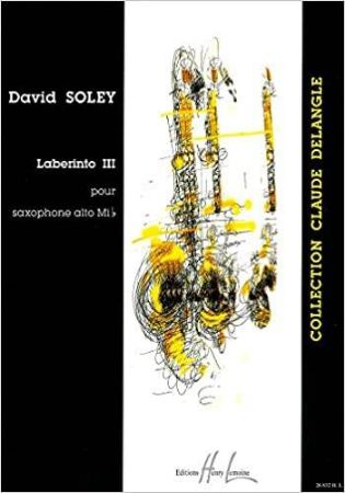 SOLEY:LABERINTO III SAXOPHONE ALTO