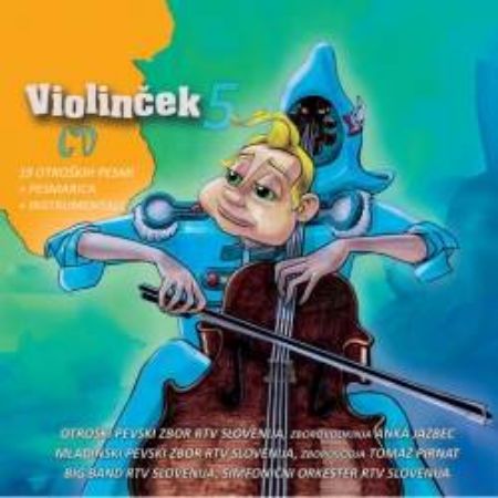 VIOLINČEK 5/19 OTROŠKIH PESMIC +PESMARICA+INSTRUMENTALI /OTROŠKI ZBOR RTV