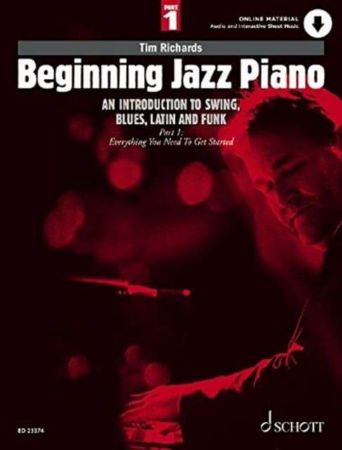 RICHARDS:BEGINNING JAZZ PIANO 1 + ONLINE MATERIAL