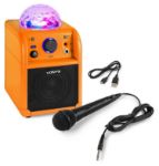 VONYX SBS50L Karaoke Set 50W z baterijo in BT orange