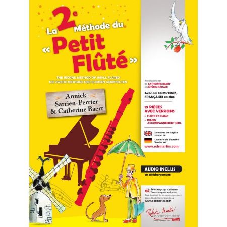 PERRIER:METHODE DU TOUT PETIT FLUTE 2