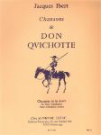 IBERT:CHANSONS DE DON QUICHOTTE NO.4  CHANSON DE LA MORT LOW VOICE AND PIANO