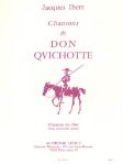 IBERT:CHANSONS DE DON QUICHOTTE NO.3 CHANSON DU DUC LOW VOICE AND PIANO
