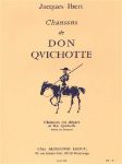 IBERT:CHANSONS DE DON QUICHOTTE NO.1 CHANSON DU DEPART LOW VOICE AND PIANO