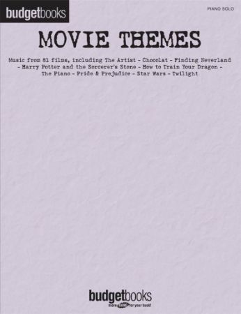 MOVIE THEMES BUDGETBOOKS PIANO SOLO