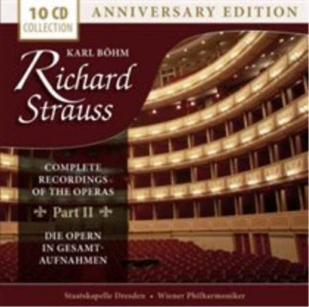 RICHARD STRAUSS COMPLETE RECORDINGS OF THE OPERA 10 CD COLLECTION