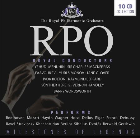 ROYAL CONDUCTORS RPO (THE ROYAL PHILHARMONIC ORC.)  10 CD COLLECTION