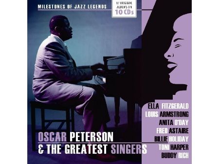 OSAR PETERSON & THE GREATEST SINGERS 10 CD COLLECTION