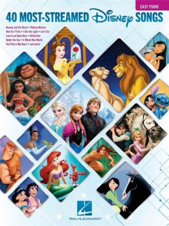 40 MOST STRESMED DISNEY SONGS EASY PIANO