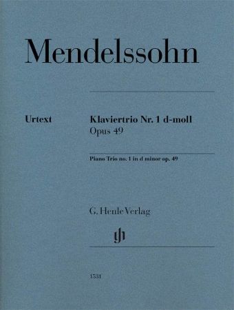 MENDELSSOHN:PIANO TRIO NO.1 D-MOLL OP.49