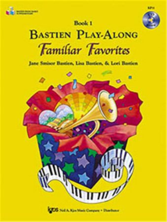 BASTIEN PLAY-ALONG FAMILIAR FAVORITES +CD