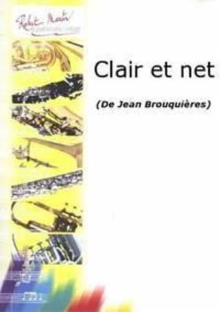 BROUQUIERES J:CLAIR ET NET, CLARINETT ET PIANO