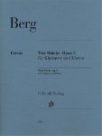 BERG:FOUR PIECES OP.5 FOR CLARINET AND PIANO