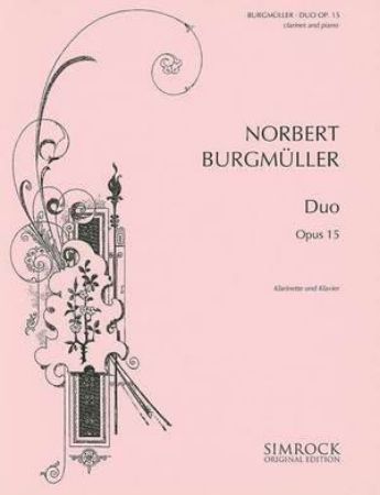 BURGMULLER:DUO OP.15 KLARINETTE UND KLAVIER