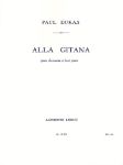 DUKAS P.:ALLA GITANA CLARINETTE ET PIANO