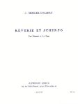 SEMLER-COLLERY:REVERIE ET SCHERZO CLARINETTE ET PIANO