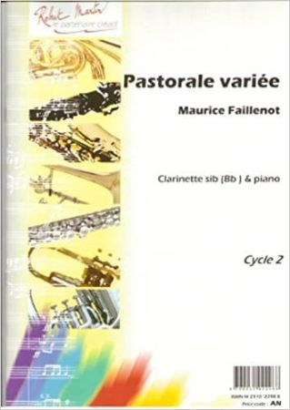 FAILLENOT:PASTORALE VARIEE CLARINETTE