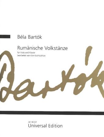 BARTOK:RUMANISCHE VOLKSTANZE FUR VIOLA UND KLAVIER