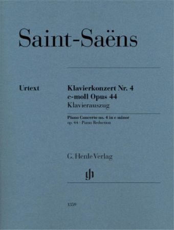 SAINT-SAENS:PIANO CONCERTO NO.4 OP.44 C-MOLL