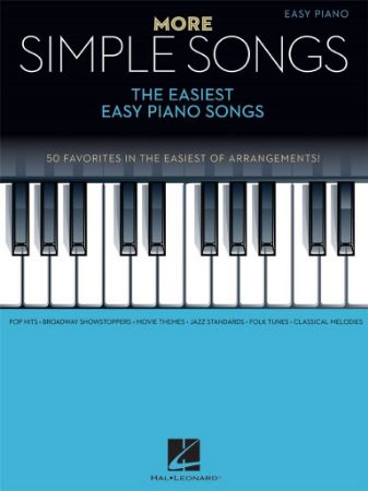 MORE SIMPLE SONGS/ THE EASIEST EASY PIANO SONGS