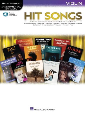 HIT SONGS PLAY ALONG VIOLIN +AUDIO ACCESS